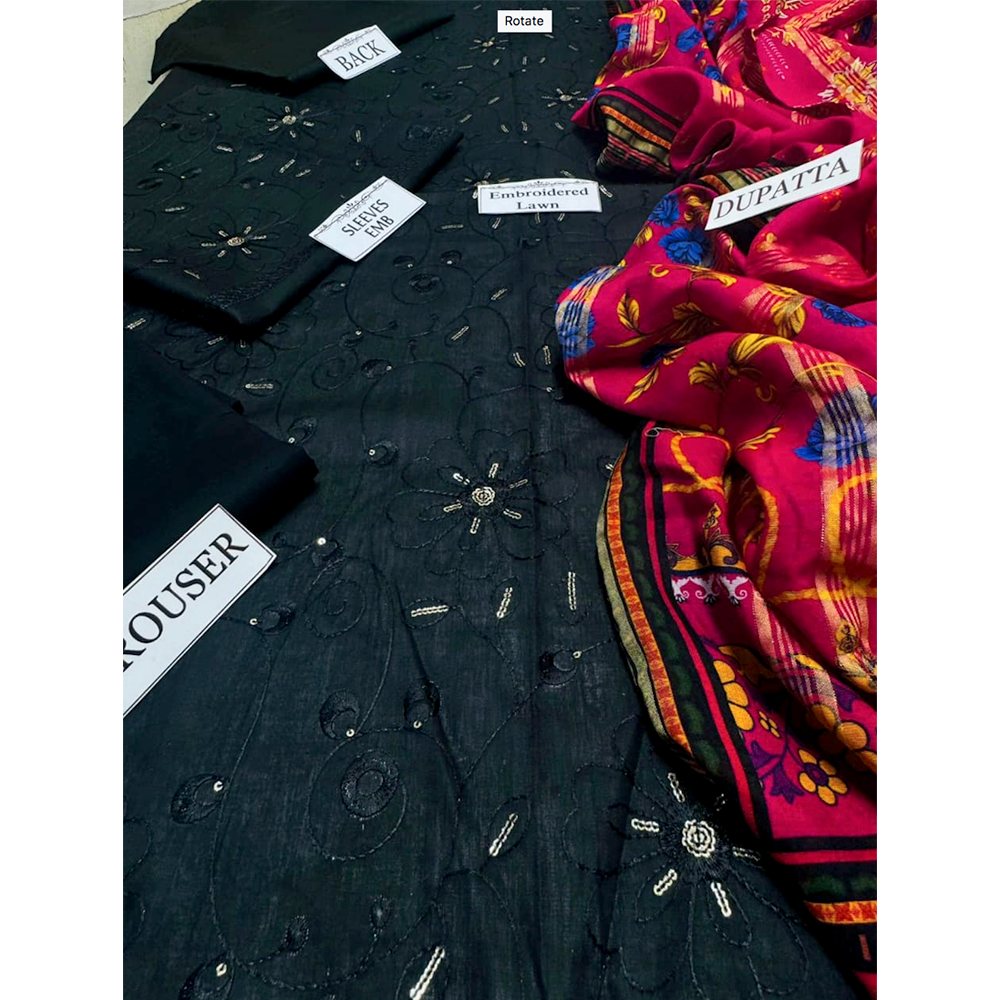 3 pcs Lawn Fancy Hit Article