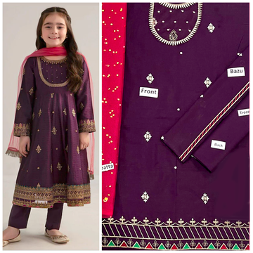 3 pcs Lawn Kids Hit Article