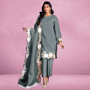 3 pcs Lawn Fancy Hit Article