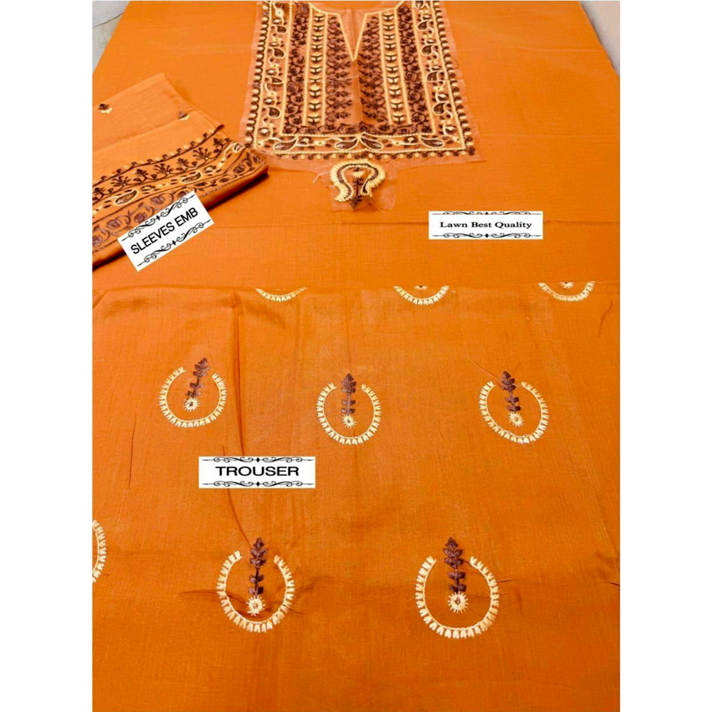 3Pc Fancy Lawn Asfa Nabeel Hit Article