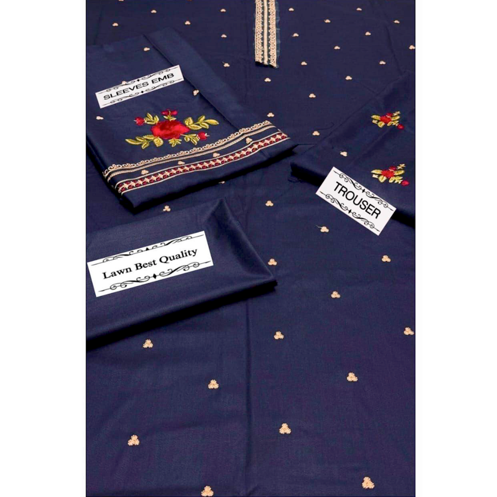 3Pc Fancy Lawn Asfa Nabeel Hit Article