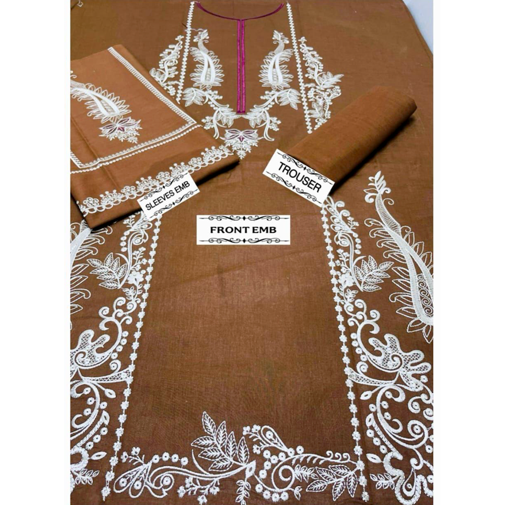 3Pc Fancy Lawn Asfa Nabeel Hit Article