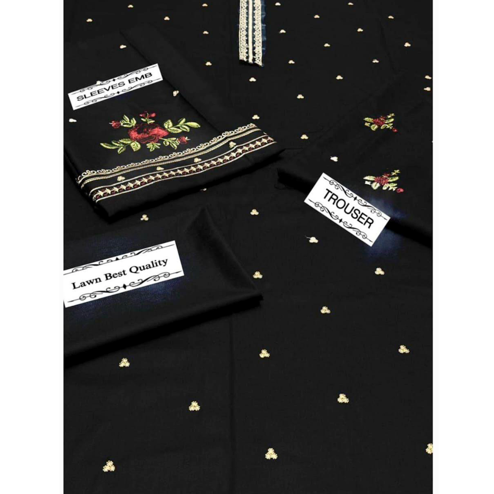 3Pc Fancy Lawn Asfa Nabeel Hit Article