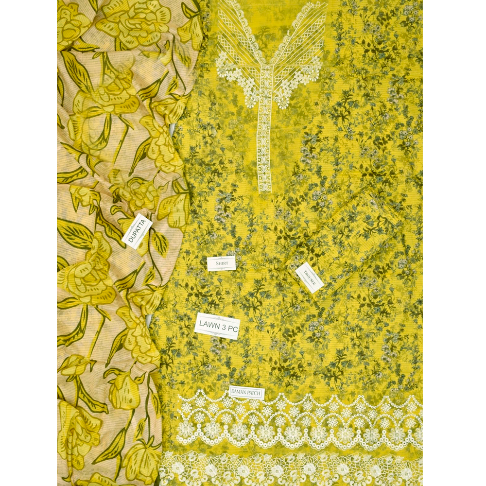 3Pc Fancy Lawn Asfa Nabeel Hit Article