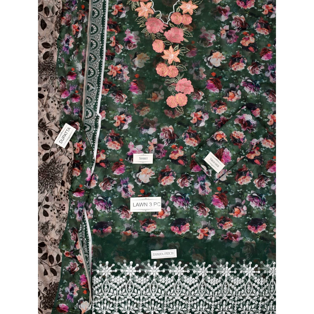 3Pc Fancy Lawn Asfa Nabeel Hit Article