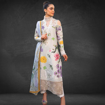 3Pc Fancy Lawn Asfa Nabeel Hit Article