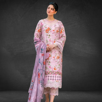 3Pc Fancy Lawn Asfa Nabeel Hit Article