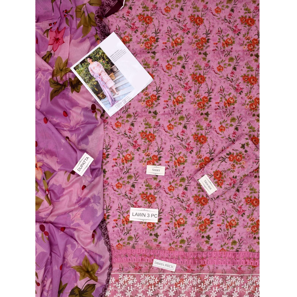 3Pc Fancy Lawn Asfa Nabeel Hit Article