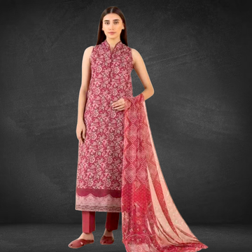3Pc Fancy Lawn Asfa Nabeel Hit Article