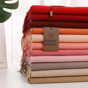 2024 Winter Cashmere Scarf Women