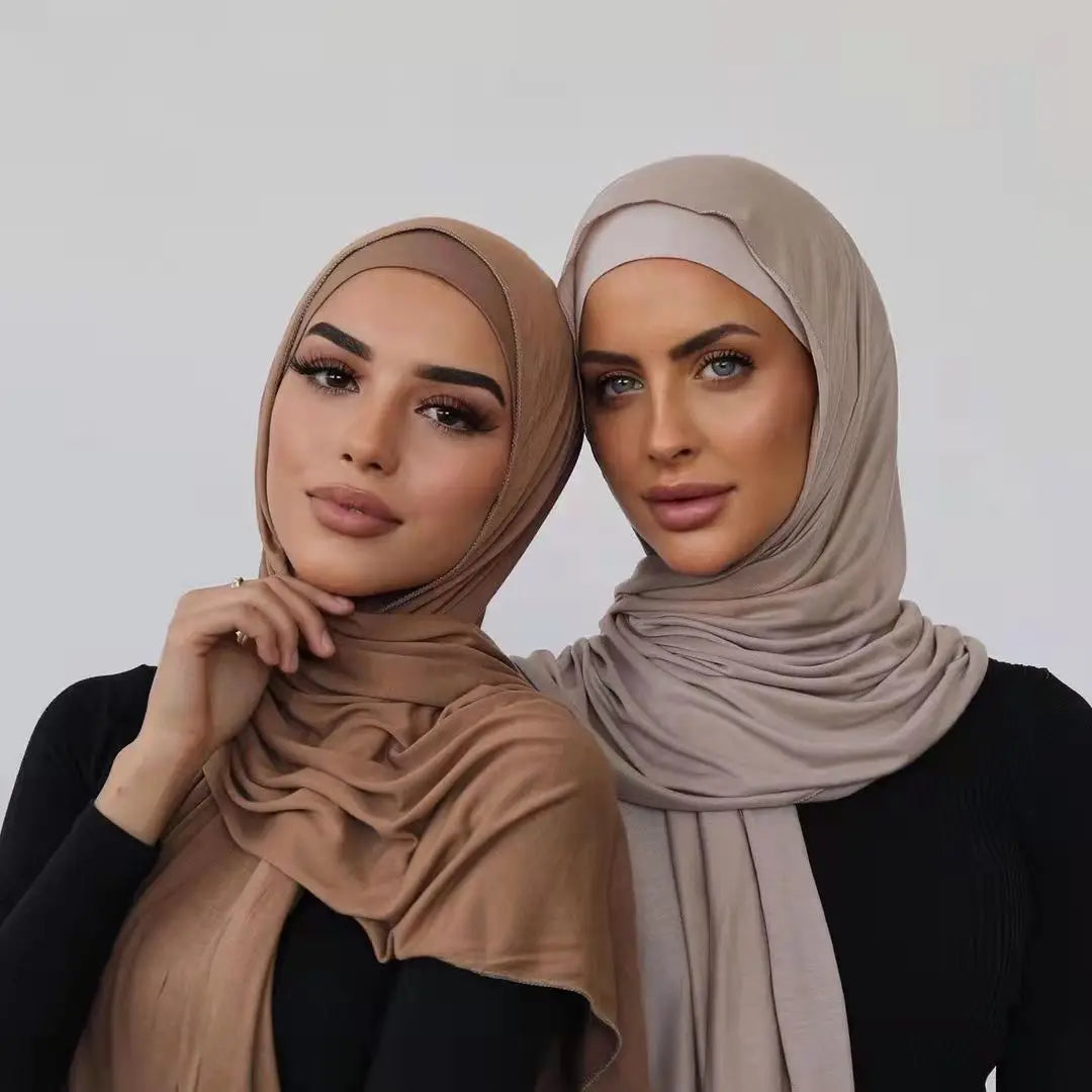 Soft Cotton Jersey Hijab Scarf