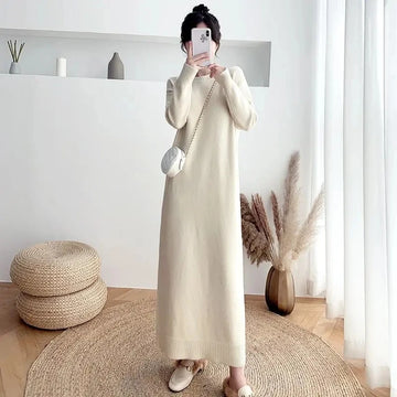 Thick Long Sleeve Knitted Dress