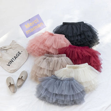 Baby Girls' Fluffy Tutu Skirt