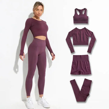 2pcs Seamless Hyperflex Workout Set