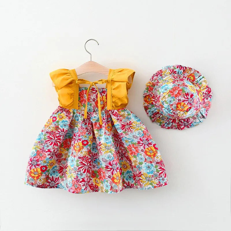 Summer Baby Girl Floral Dress