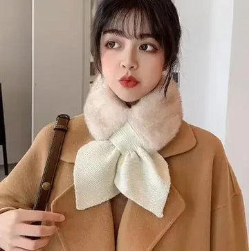 Winter Women Knitted Neck Scarf