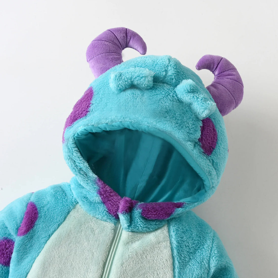 Toddler Fleece Animal Romper