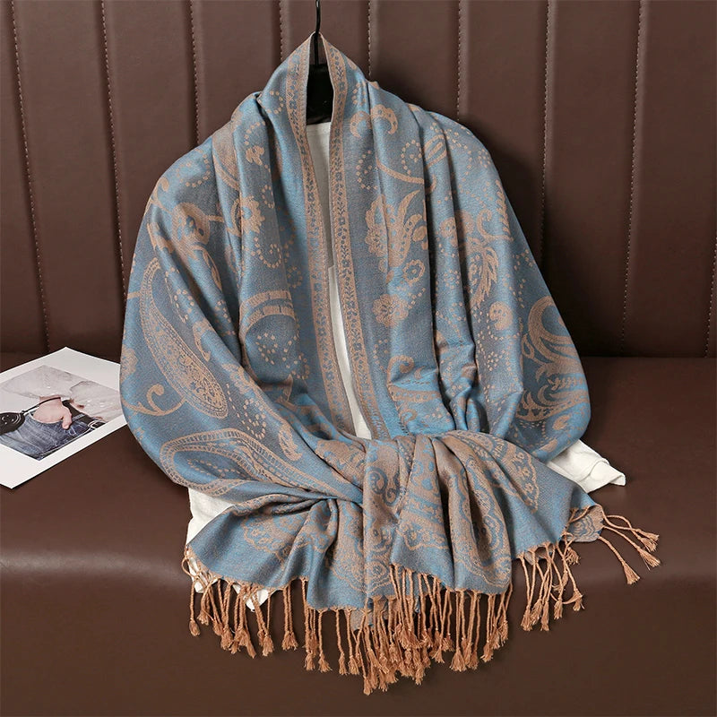 Winter Cashmere Hijab Scarf