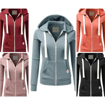 Women Fashion Sports Hoodie Top