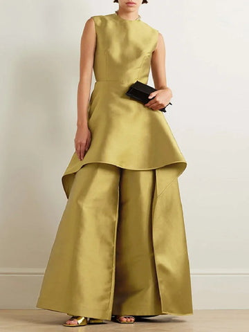 2024 Sleeveless A-line Jumpsuit