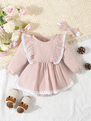 Baby Girl Lace Dress Set