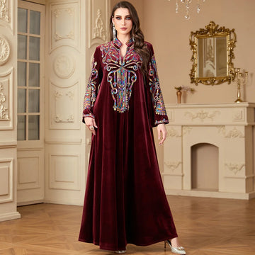 Sequin Embroidery Eid Abaya