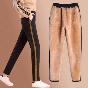 Women Fleece Pencil Sweatpants