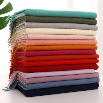 Long Warm Cashmere Women Scarf