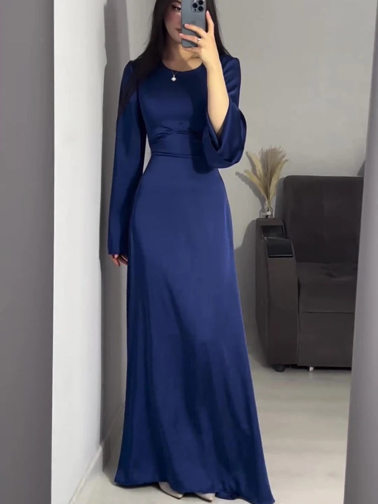 Spring Eid Muslim Dress Women Abaya