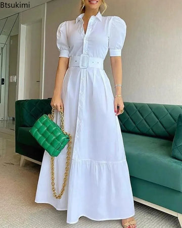 2024 Women's Summer Short Sleeve Dress