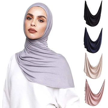 Jersey Modal Cotton Hijab Scarf