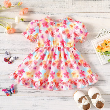 Baby Girl Flower Print Dress