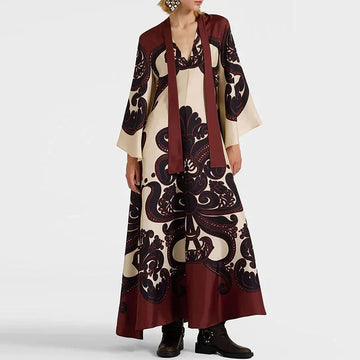 Ethnic Vintage Boho Maxi Dress