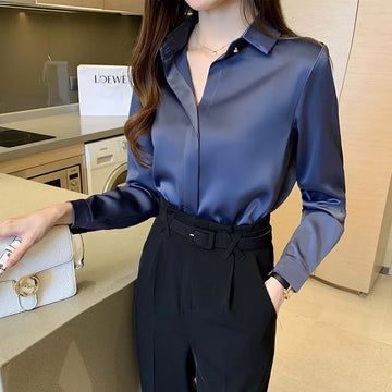 Casual Long Sleeve Blouse