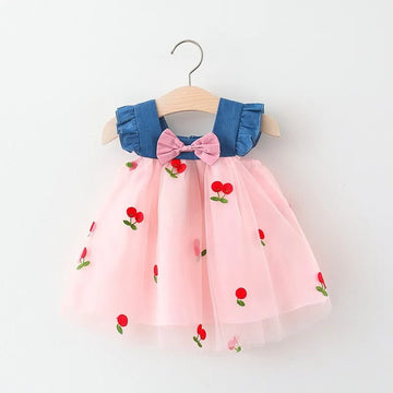 Summer Baby Girl Denim Dress