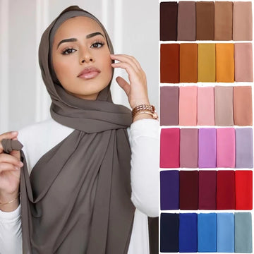 Muslim Chiffon Hijab Women Scarf