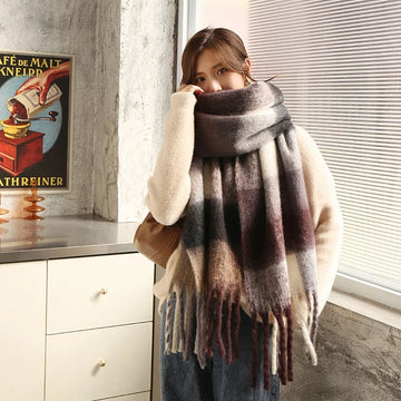 2023 Winter Cashmere Scarf Women