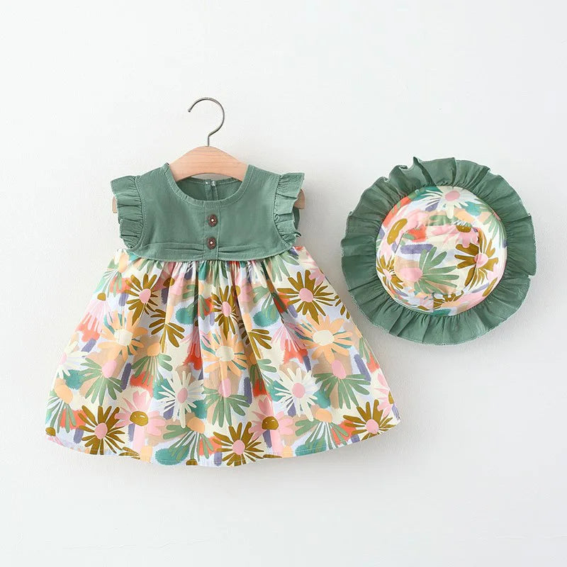Toddler Girl Summer Dress Set