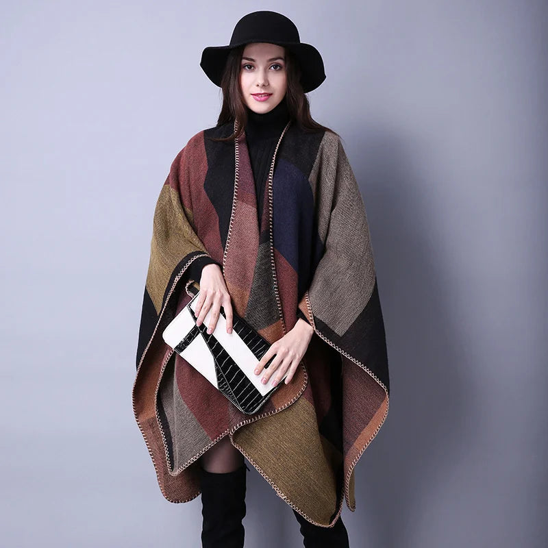 Winter Fashion Poncho for Women