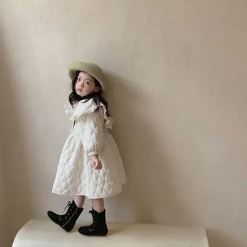 Baby Girls Turn-down Dress