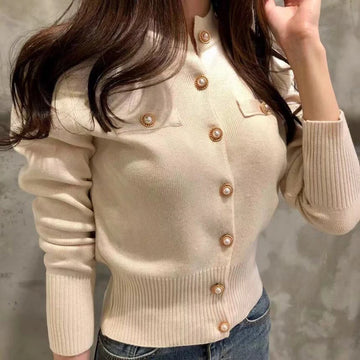 Autumn Long Sleeve Fashion Women Cardigans Sweater