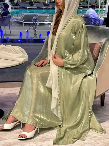 Elegant 2-Piece Muslim Abaya