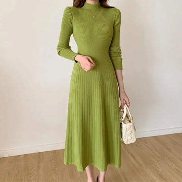 Women's A-Line Sweater Dress