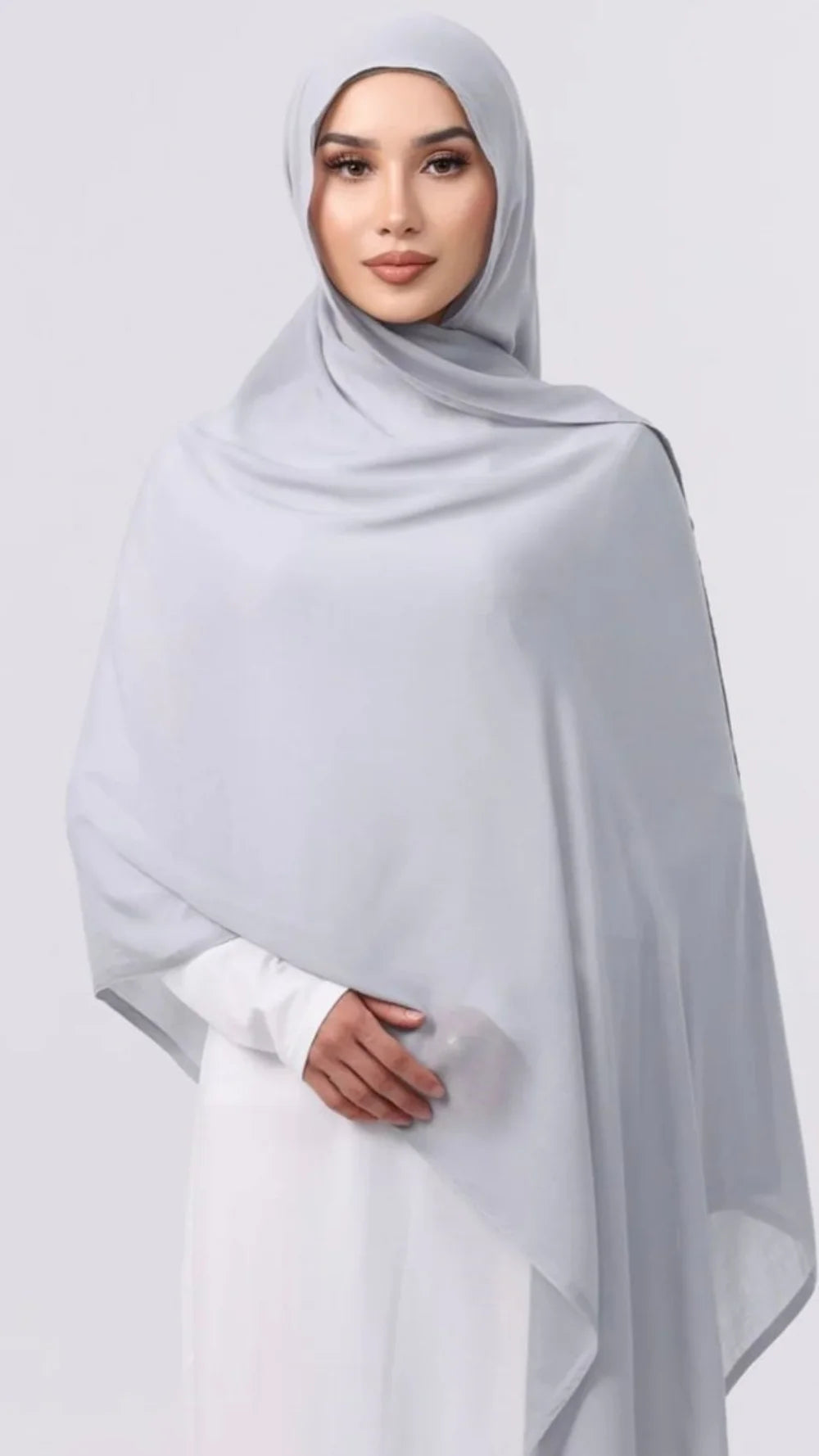 Solid Cotton Rayon Hijab Scarf