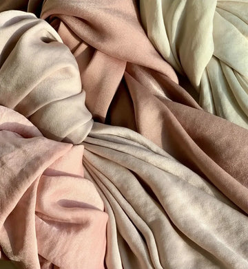 Velvet Satin Chiffon Hijab Scarf