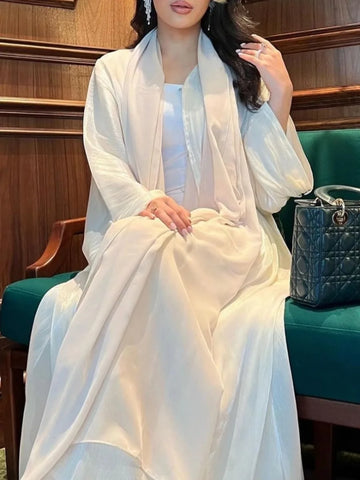 Eid Silky Abaya Ramadan Dress