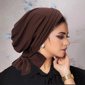 Stretch Turban Underscarf Hat