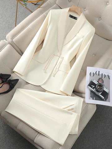 Elegant Women’s Pant Suit Set