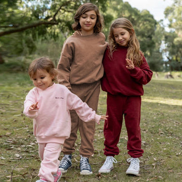 Cotton Sweatshirt & Pants Set