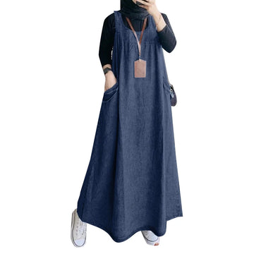 2024 Summer Sleeveless Loose Sundress